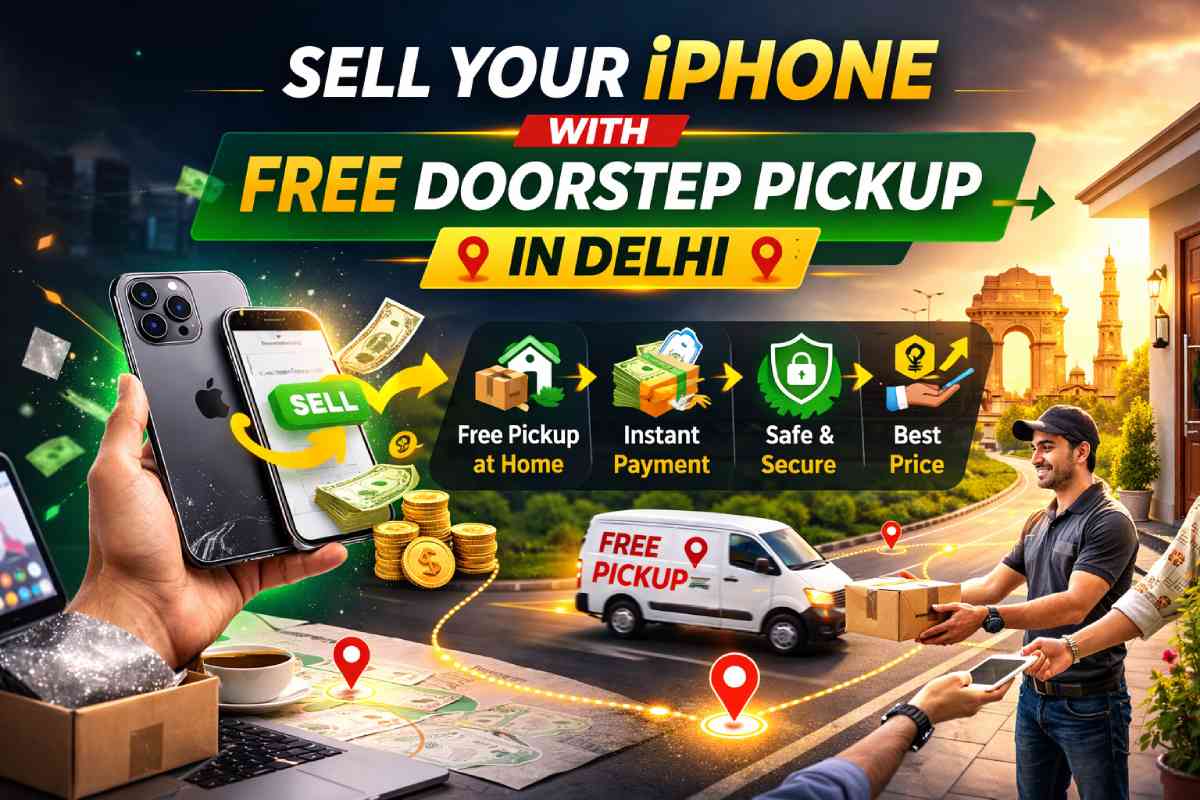 Sell Your iPhone with Free Doorstep Pickup in Delhi.