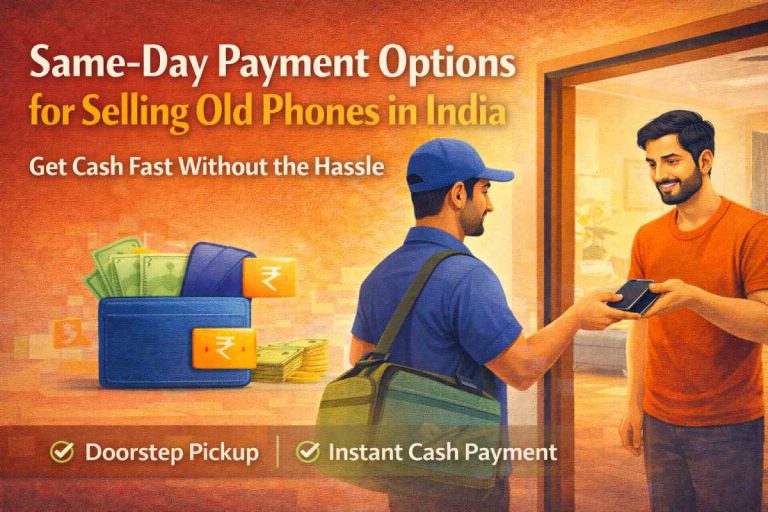 Same-Day Payment Options for Selling Old Phones in India