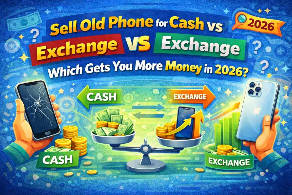 Sell Old Phone for Cash vs Exchange