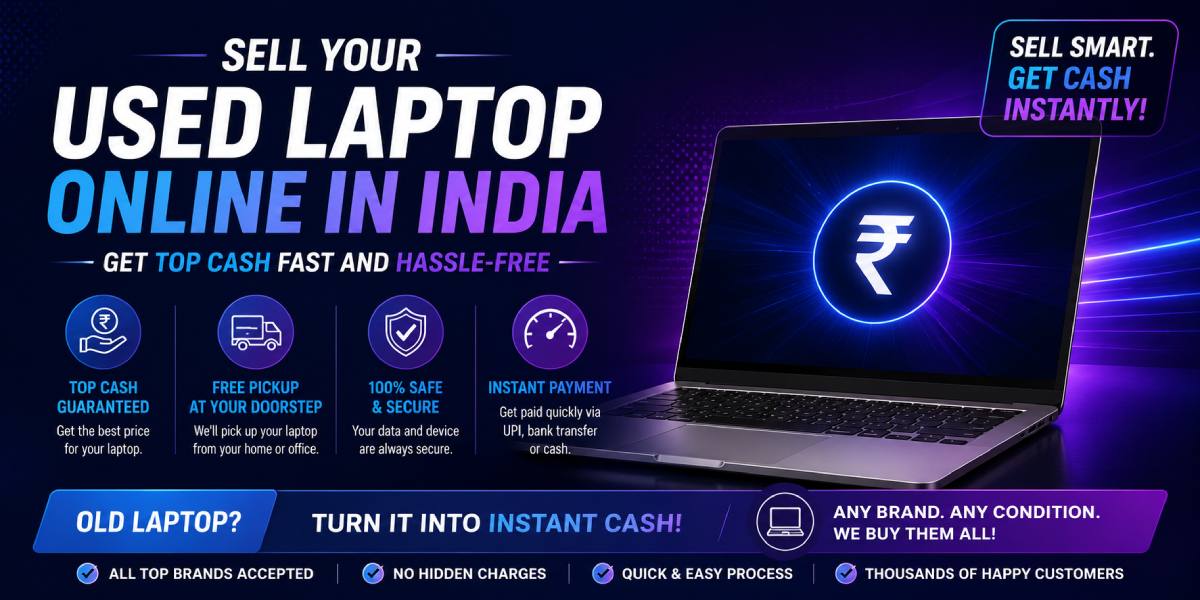 Sell Your Used Laptop Online in India