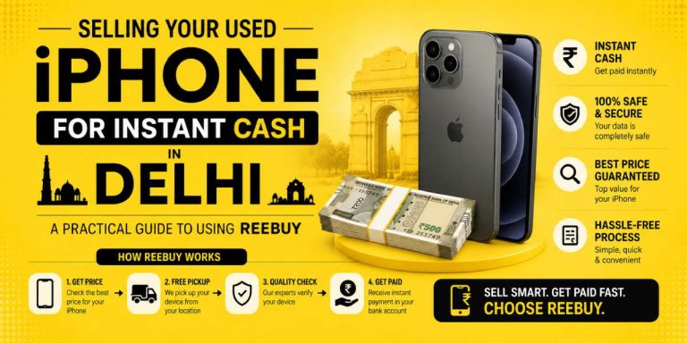 Selling your used iPhone for instant cash in Delhi