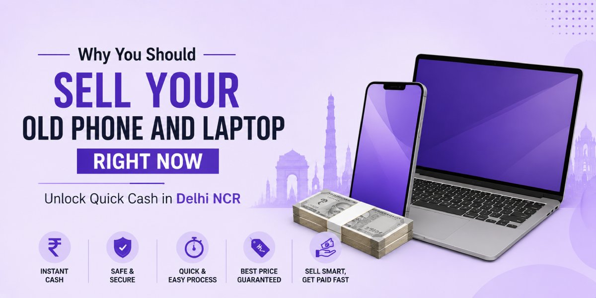 Why You Should Sell Your Old Phone and Laptop Right Now