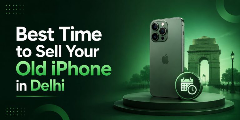 Best Time to Sell Your Old iPhone in Delhi