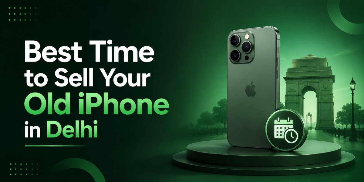 Best Time to Sell Your Old iPhone in Delhi