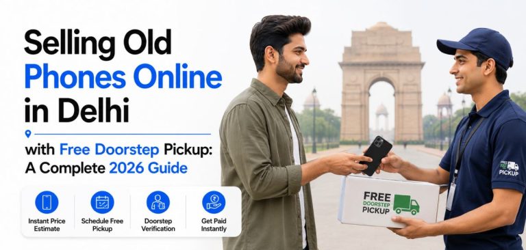 Selling Old Phones Online in Delhi with Free Doorstep Pickup